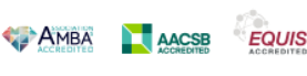 ASSOCIATION OF MBAS (AMBA) + ASSOCIATION TO ADVANCE COLLEGIATE SCHOOLS OF BUSINESS (AACSB) + EUROPEAN QUALITY IMPROVEMENT SYSTEM (EQUIS)